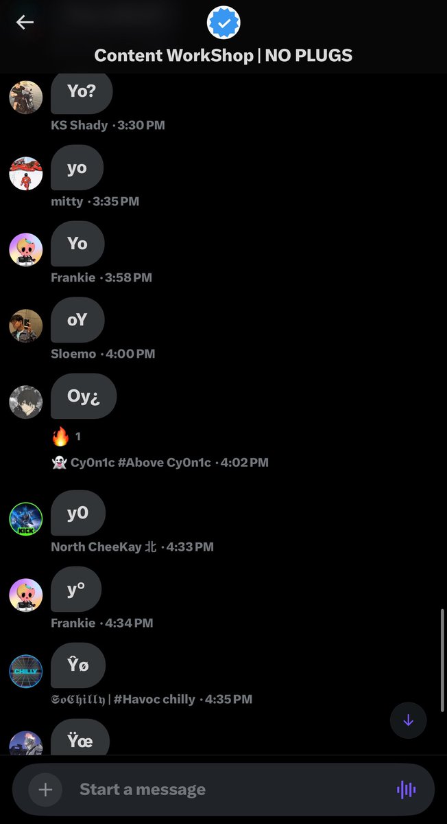 qtBond's tweet image. god i love this chat 🤣
WHO WANTS TO JOIN THE GREATEST CONTENT CREATOR GC 🤝