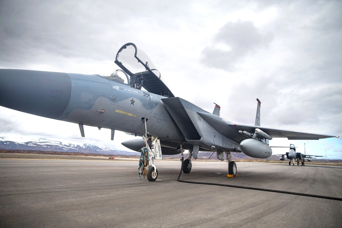 09Runway's tweet image. Former Bitburg bird.
McDonnell Douglas F-15C Eagle_80-0012_ZZ. 2021.