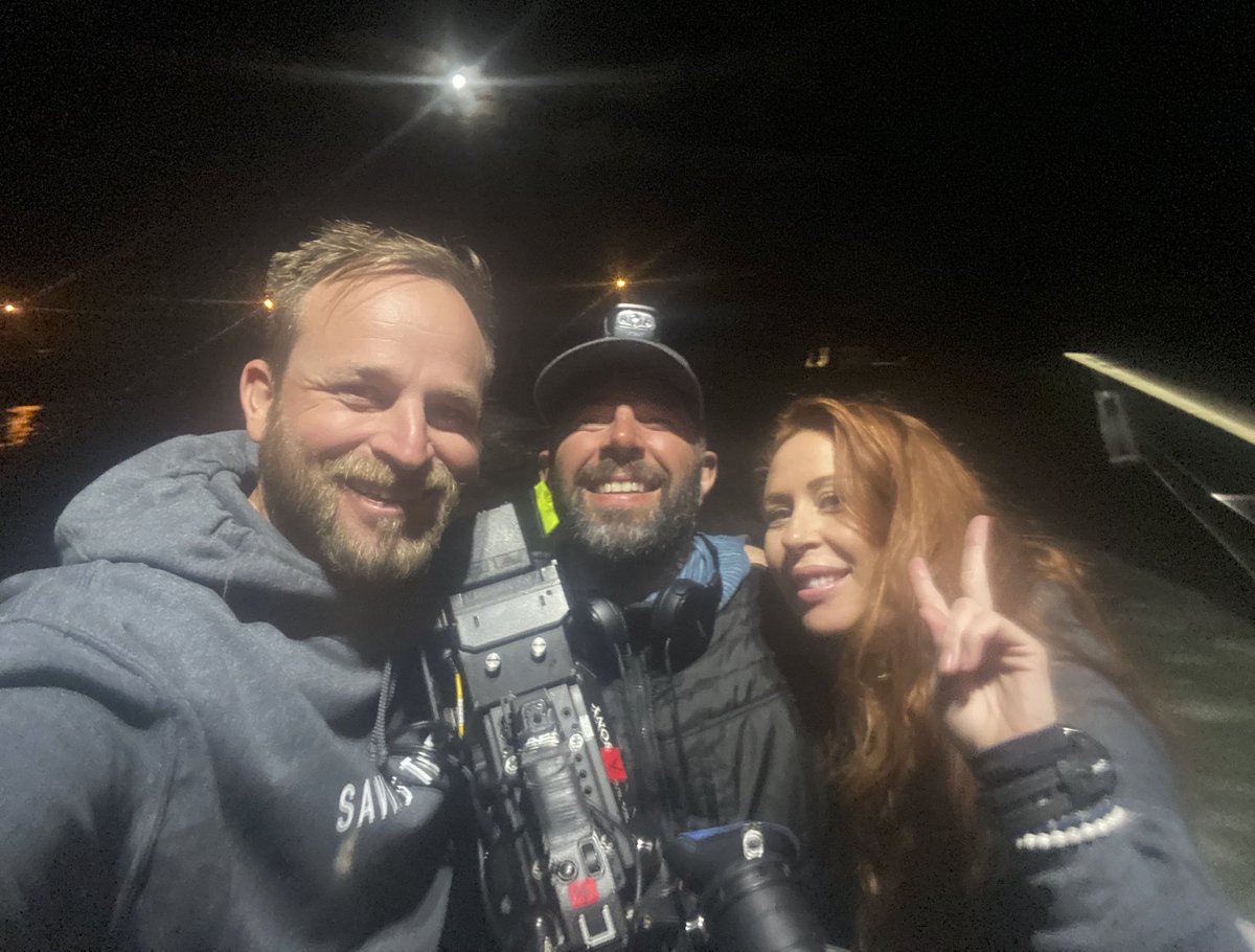 savingtheblue's tweet image. Who’s watching ‘Monster Hammerheads: Species X’ on Shark Week right now? 🦈 Here’s some behind the scenes pics of our team who feature on the show!