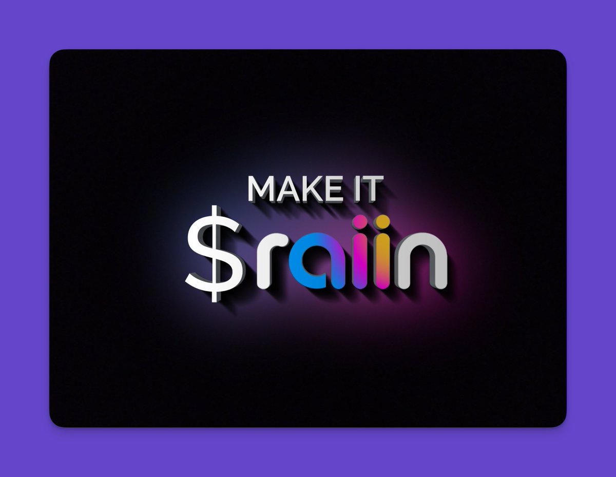 Abrar The Crypto ⚡️ (@abrarthecrypto_) on Twitter photo You’re not early, you’re right on time ☔️
$RAIIN goes live July 23 on Kraken, Sei, Aerodrome
Backed by Google Cloud
42M+ txns already done pre-launch
➜ Watch it flow
➜ Stack the $RAIIN <a href="/Raiinmakerapp/">Raiinmaker</a> You’re not early, you’re right on time ☔️
$RAIIN goes live July 23 on Kraken, Sei, Aerodrome
Backed by Google Cloud
42M+ txns already done pre-launch
➜ Watch it flow
➜ Stack the $RAIIN <a href="/Raiinmakerapp/">Raiinmaker</a>