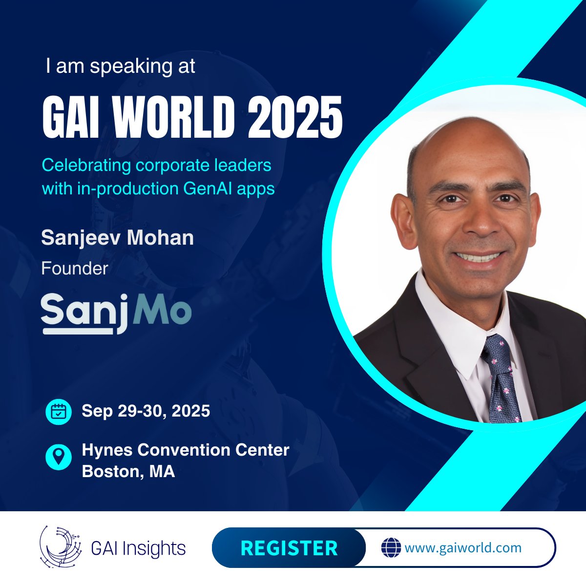GaIinsights's tweet image. With a 30-year track record that spans dBASE III+ to Big Data and everything in between, Sanjeev Mohan has helped enterprises reimagine how they use data to solve complex problems. From building cloud-based risk platforms for global insurers to running critical post-merger…