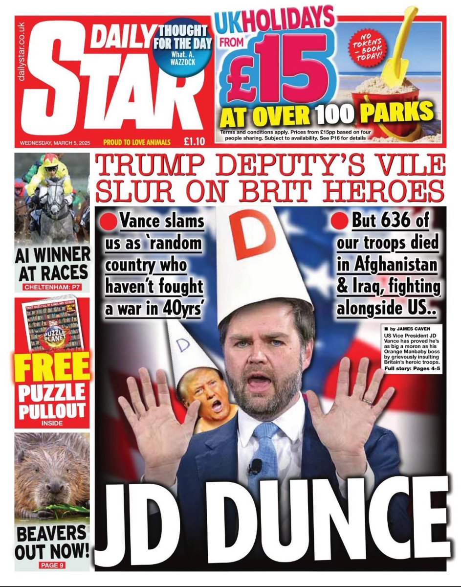 Mr P. I. Staker Fella ๐ฌ๐ง ๐บ๐ฆ (@philhollis7) on Twitter photo <a href="/AndJustice4Sum/">And Justice for Some</a> <a href="/newrepublic/">The New Republic</a> Nah, from good old fashioned pissed Englishmen
Suck it up buttercup <a href="/AndJustice4Sum/">And Justice for Some</a> <a href="/newrepublic/">The New Republic</a> Nah, from good old fashioned pissed Englishmen
Suck it up buttercup
