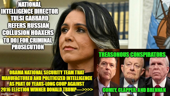 ThomasGorey1's tweet image. #TulsiGabbard @TulsiGabbard @ODNIgov #donaldtrump #trumpwarroom @TrumpWarRoom @POTUS #potus47 #jamesclapper #jamescomey #johnbrennan #obamacoup #foxnews #russiancollusionhoax

Do Not Pass Go, Go Directly to Jail