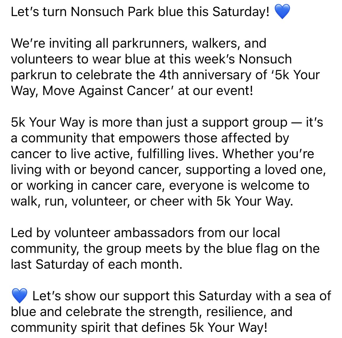 Nonsuch parkrun (@nonsuchparkrun) on Twitter photo 