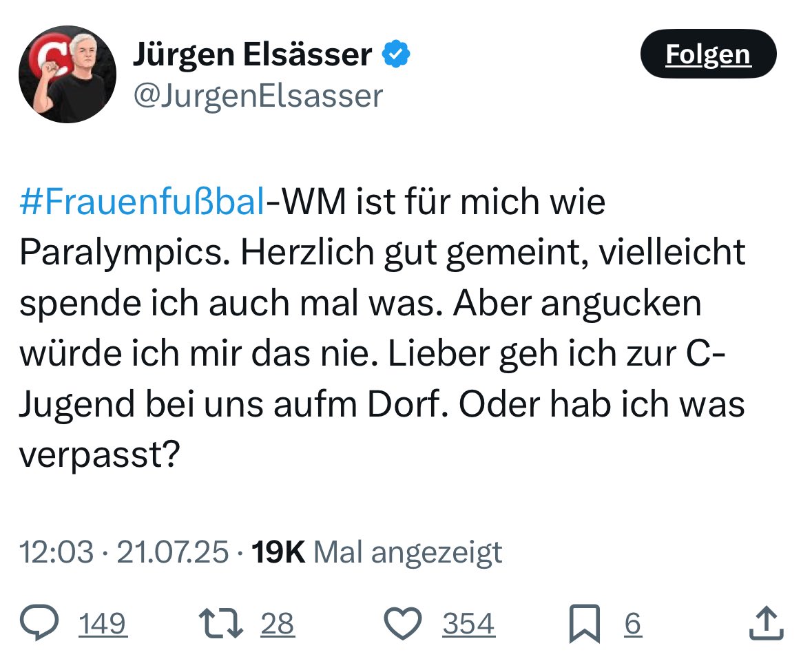 U71pb's tweet image. Mehr muss man zu Typen wie #Elsässer und Konsorten nicht wissen.
Diese widerlichen, der #fckAfD huldigenden Hohlbirnen sind alles - aber keine Patrioten.
Es sind misogyne, rechte Hetzer. Mehr nicht.
#WEURO2025 #GERFRA