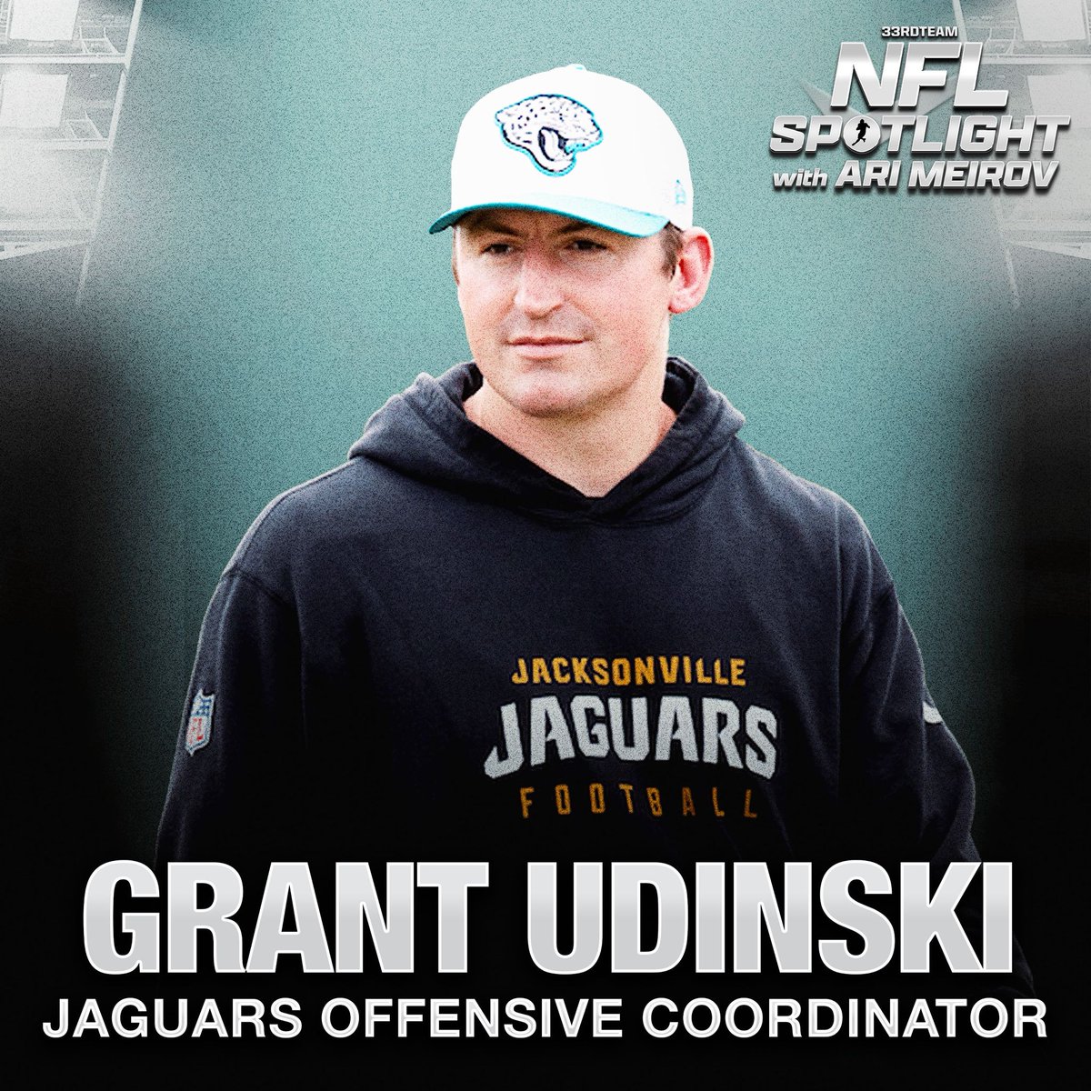MySportsUpdate's tweet image. My guest this week on NFL Spotlight is… #Jaguars OC Grant Udinski.
Just 29 years old, Udinski was hired this offseason by the Jaguars from Kevin O’Connell’s Vikings staff after drawing interest from five (!) teams with OC openings. He’s one of the youngest and brightest…
