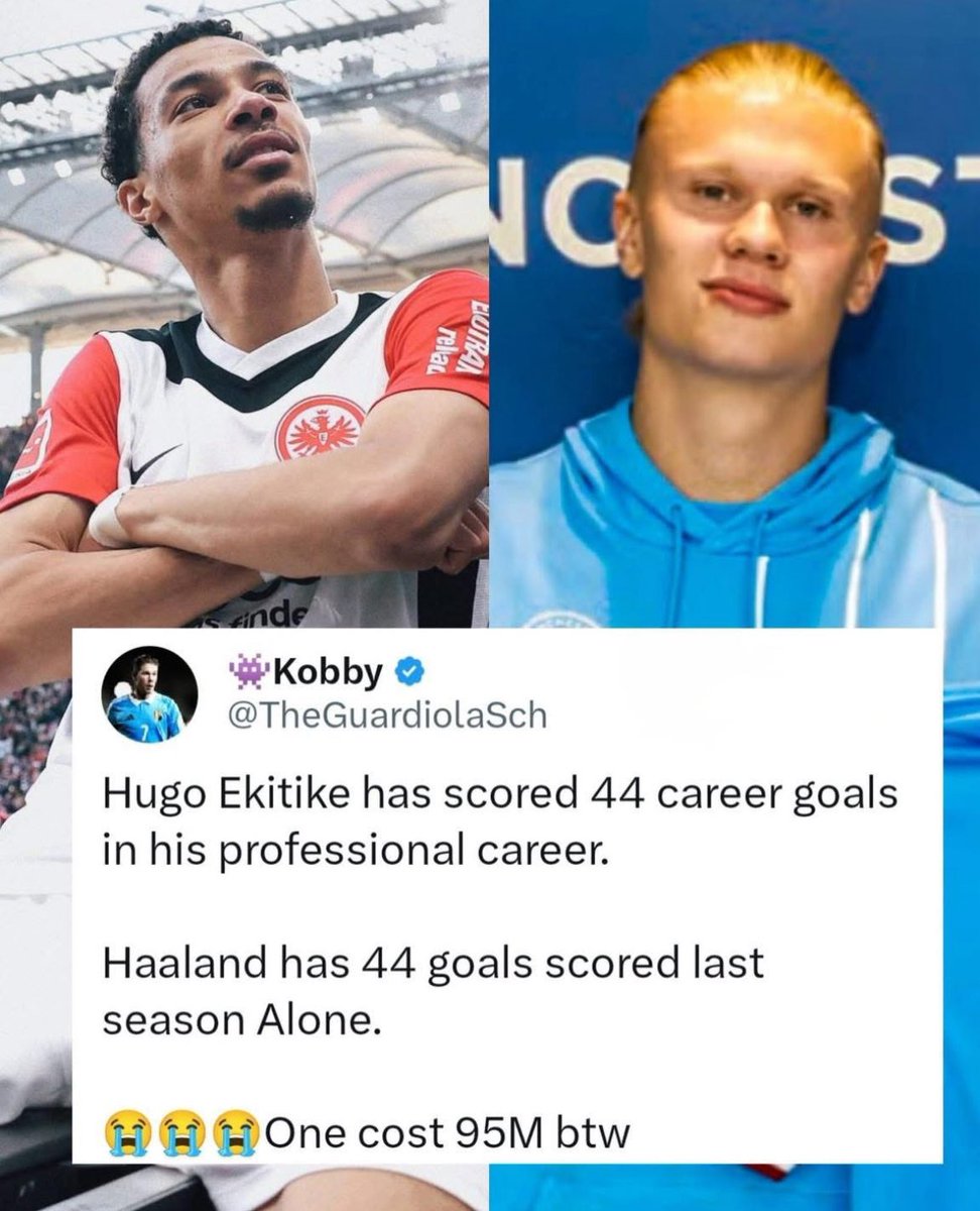 ErlingNoContext's tweet image. 🤔