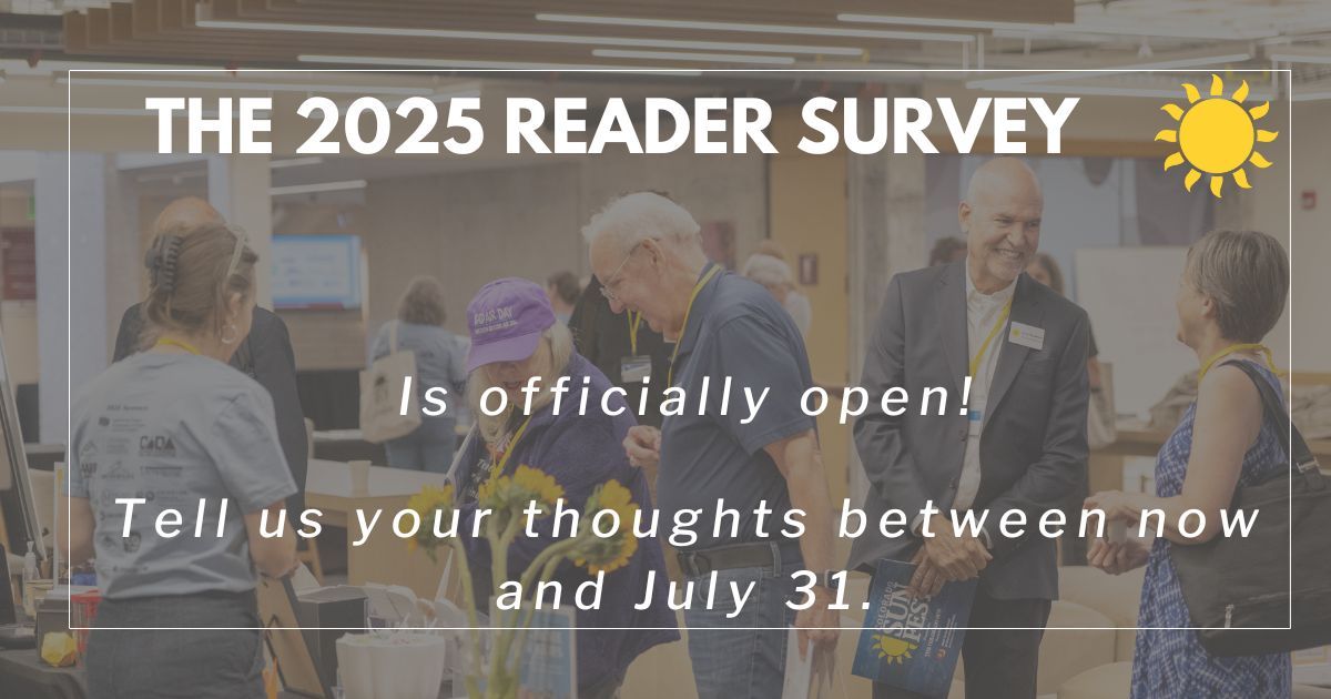 ColoradoSun's tweet image. Love The Colorado Sun? Want more of something?
Tell us in the 2025 Reader Survey — it’s quick, and you could win a Visa gift card.
🗓️ Closes July 31
📝 buff.ly/IPkikZ8
