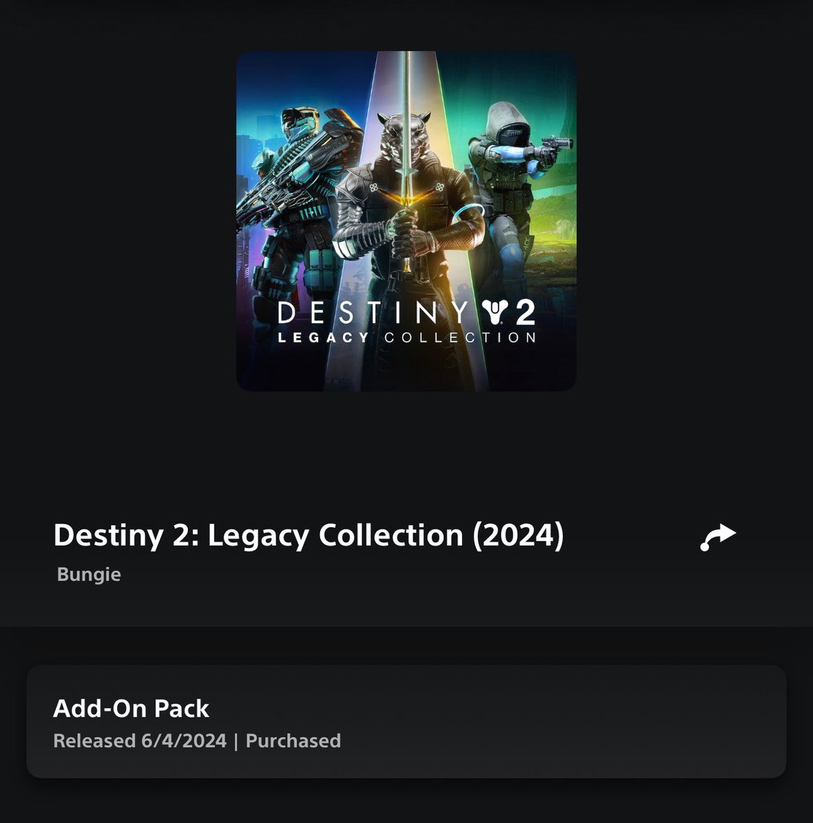 destinytrack's tweet image. 🚨 Reminder - ‘Destiny 2: Legacy Collection’ now part of PlayStation Plus Game Catalog | #Destiny2