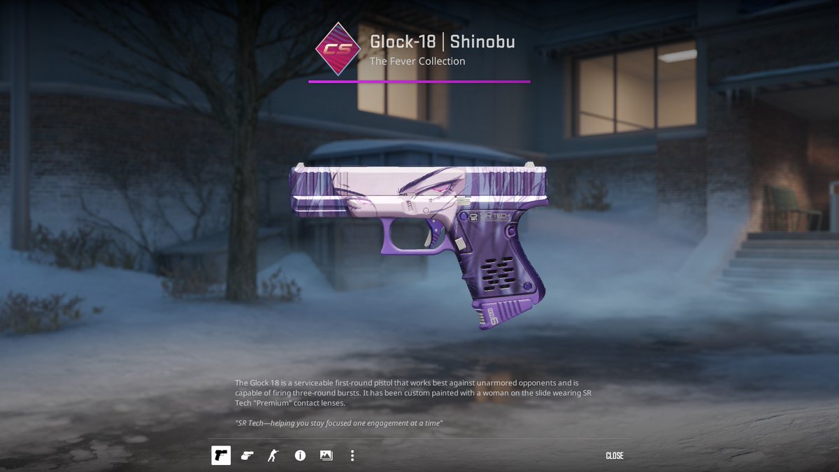Soomzyy's tweet image. 🎁 Glock-18 | Shinobu MW ($13)

✅ Follow Me 
✅ Retweet
✅ Sub &amp;amp; Like: youtube.com/watch?v=3urtXO…

⏰ Rolling In 7 Days!