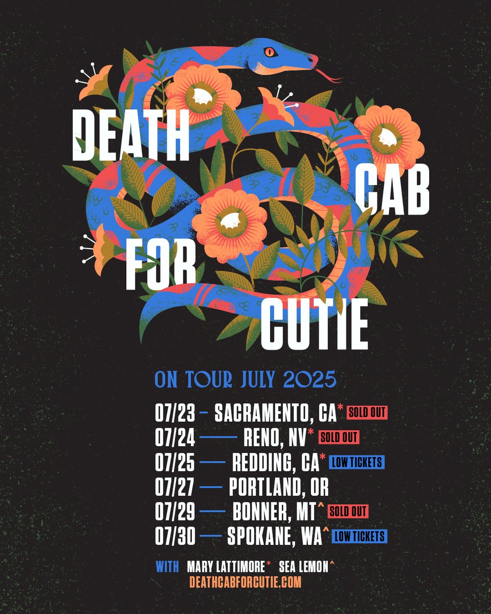 dcfc's tweet photo. Our shows in the western US kick off this Wednesday in Sacramento. There are still some tickets left in Redding, Portland, and Spokane. See you all soon! Tickets at https://t.co/czrrqB2PEo

Art by @charliewagers https://t.co/IxNRFi1ZS0