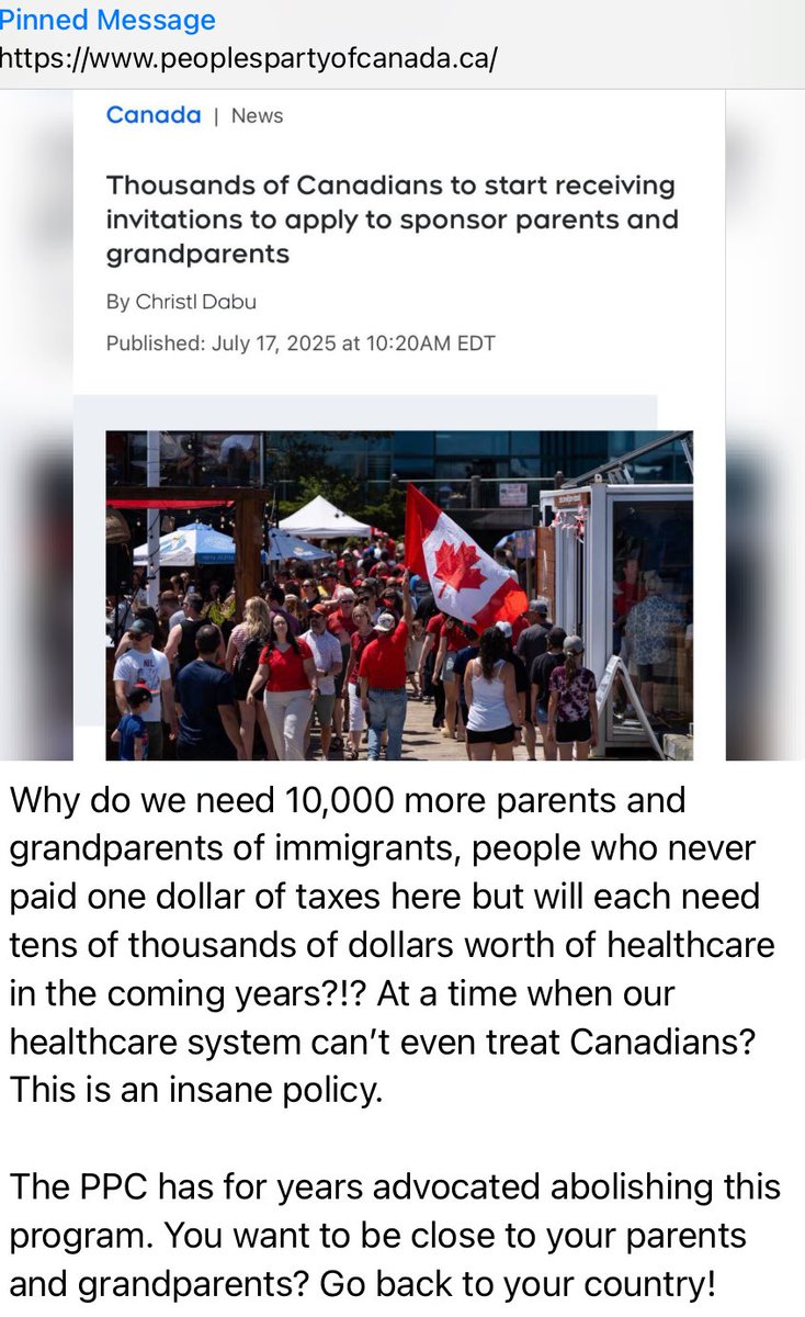 ArlMcginnis's tweet image. Pollievre promised the same thing to Brampton voters during the election campaign…say, UniParty