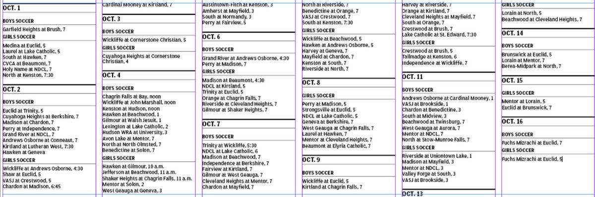 CLillstrungNH's tweet image. ⚽️ I'm ***NOT*** remotely "there" yet
But between vacation weeks, took a swing today at compiling the NH area regular-season match schedule via Dragonfly
As always, zero chance it's entirely correct for various reasons, but it should be at least close