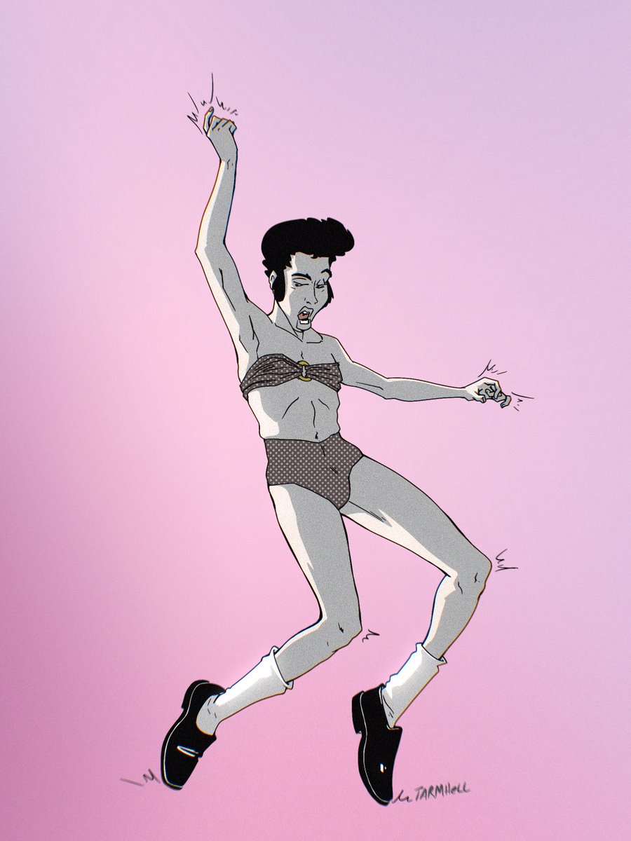Tarmhell's tweet image. I don't really get #ElvesInBikinisMonth, but here is my contribution.