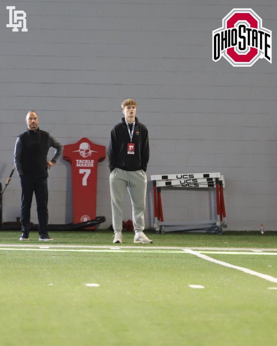 mickdwalker's tweet image. What did we learn about Ohio State tight end recruiting in June? Keenan Bailey is focused on his top targets in 2027 🔝
@LettermenRow looks at who Bailey is prioritizing and where the Buckeyes stand with both 🌰
MORE: on3.com/teams/ohio-sta…