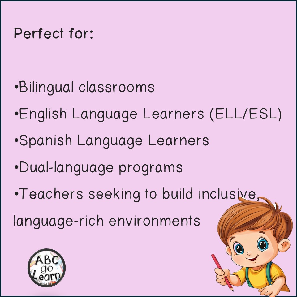 ABCgoLearn's tweet image. English/Spanish Phrases | Printable Phrases for Spanish, ESL, ELL

English/Spanish phrases, perfect for everyday communication in and out of the classroom. 
teacherspayteachers.com/Product/Englis…

#spanishteacher #learningspanish #spanishforbeginners #spanishforkids #homeschool