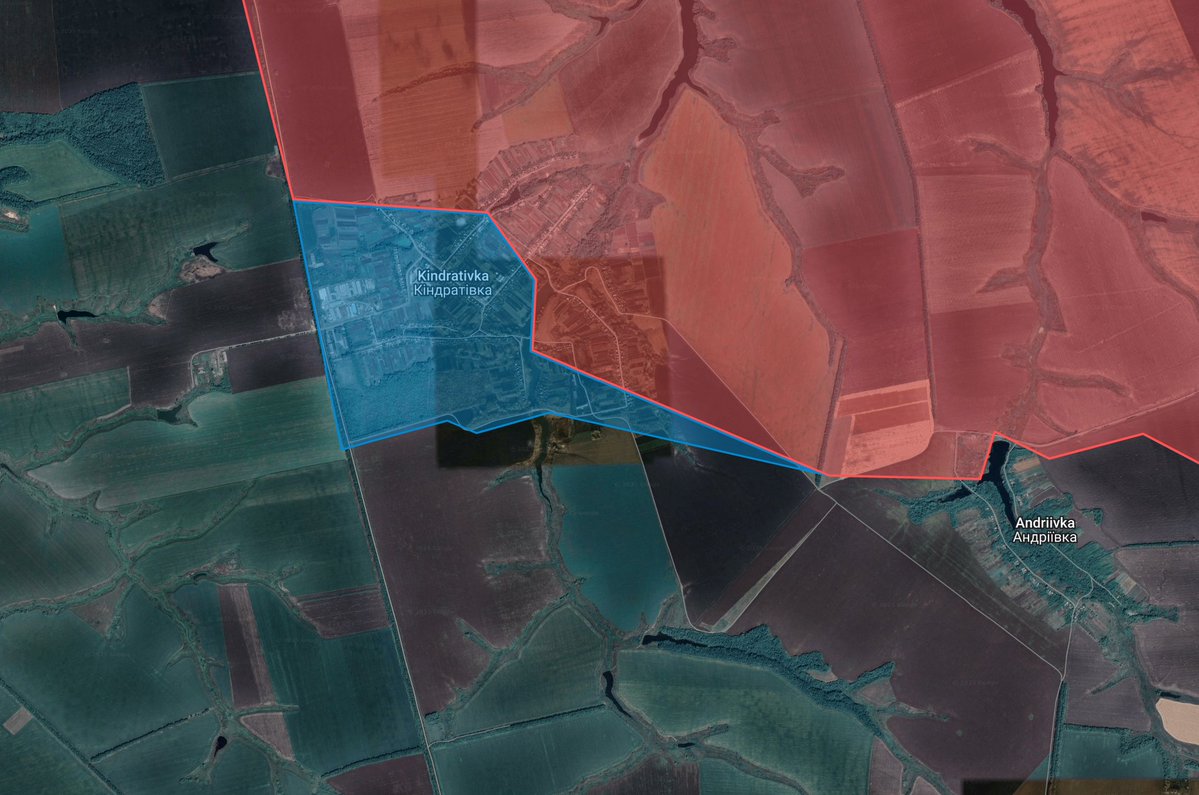 Kalibrated_Maps's tweet image. Ukrainian forces have reentered Kindrativka in the Sumy region.