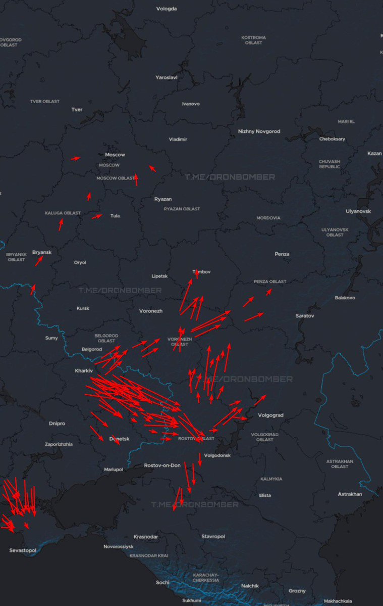 boris_beissner's tweet image. 💥Meanwhile, the situation in the area around Millerovo airfield in the #Rostov region! #russia
Local Telegram channels report more than 10 explosions. It is also reported that the internet is down in the region.