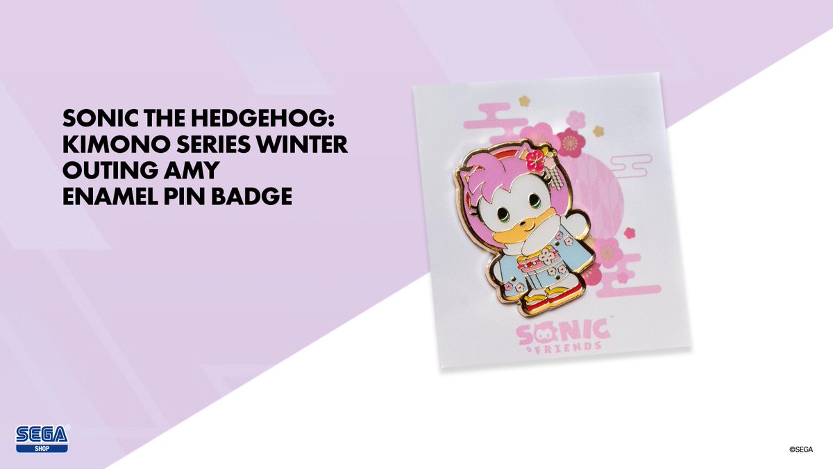 thesegashop's tweet image. Sweet and pretty, she’s Winter Kimono Amy! 🌸 @sonic_hedgehog
shop.sega.com/products/sonic…