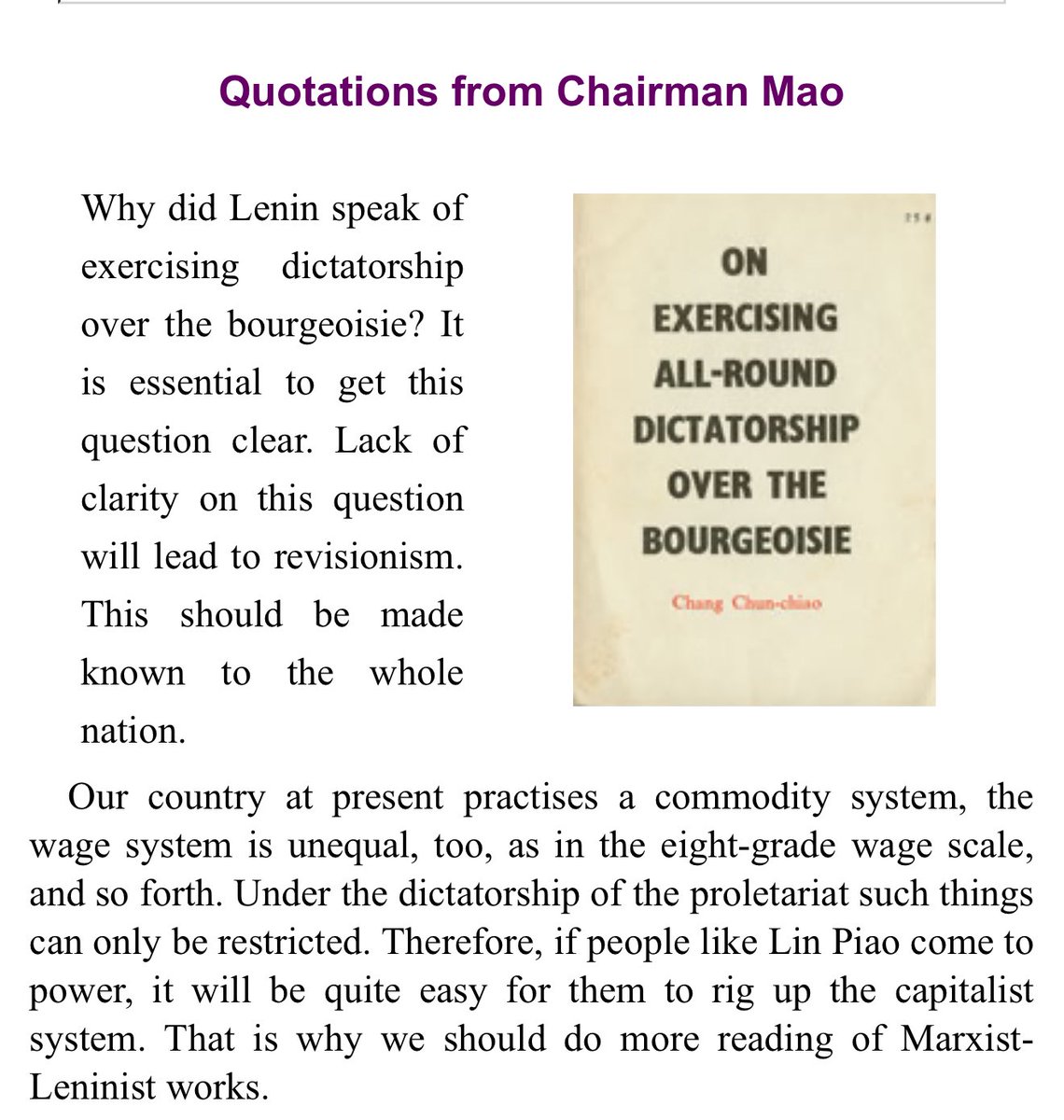 dsaliberation's tweet image. Tonight we are continuing our candidacy course with Maoist political economy - readings are from Fundamentals of Political Economy, the MLM Basic Course, and On Exercising All around Dictatorship over the Bourgeoisie!
marxists.org/reference/arch…