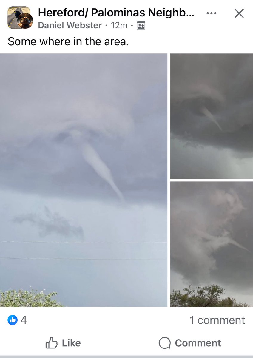 christianfotoaz's tweet image. Multiple people are seeing this in Hereford Arizona just not long ago. #azwx