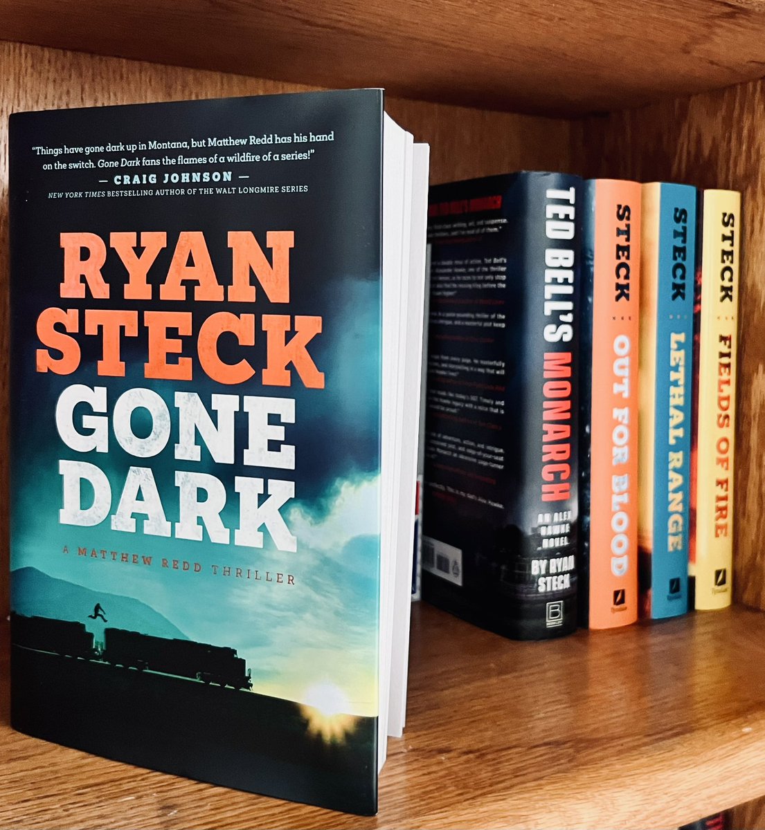JKMJXH4's tweet image. I got your book, “Gone Dark,” June 30th, @RyanSteckAuthor. Didn’t start reading it until recently though. My mom unfortunately passed away on July 2nd, due to a heart attack (just like Jack’s mom, but due to different reasons). However, I want to thank you. Because in my time of…