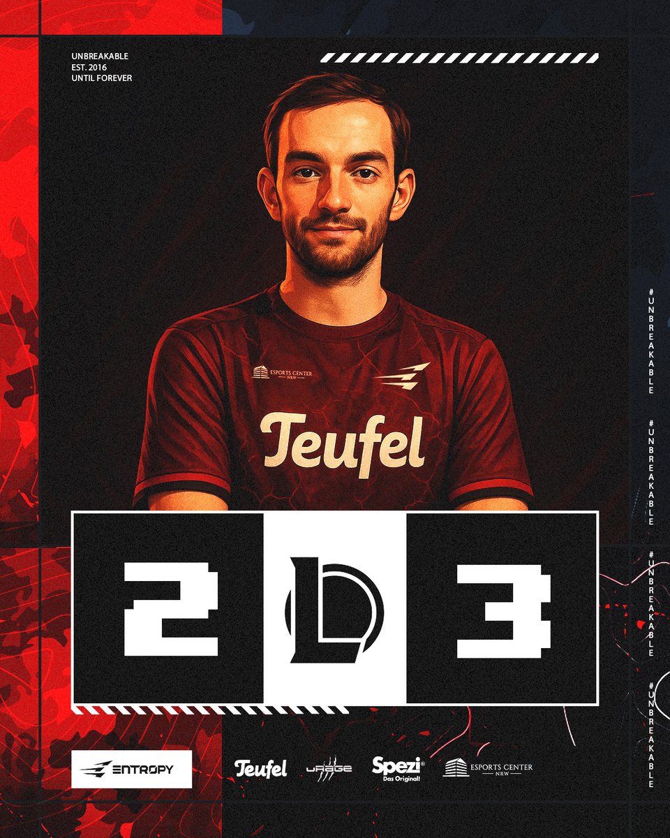 Was für ein Krimi zum Abschluss! 

Wir konnten das Best-of 5 nochmal richtig spannend machen, mussten uns am Ende aber knapp gegen <a href="/DKB_XPERION_NXT/">DKB XPERION NXT</a> geschlagen geben. 👏

Damit ist der Summer Split für unser Entropy x Teufel Team vorerst beendet. Jetzt heißt es: Daumen drücken,