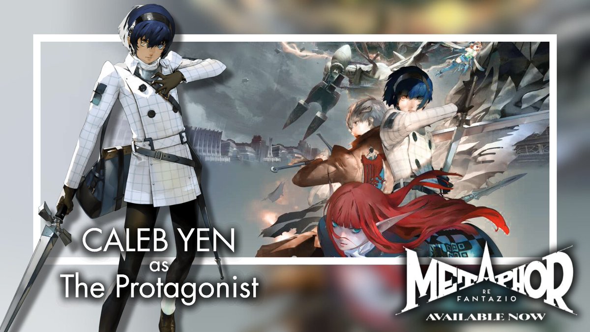 "The freedom of a wanderer... With sword in hand, I cut a path!"

I'm the English voice of the Protagonist in Metaphor: ReFantazio!! This role means SO much to me, also plz pet the cat.

Thanks to <a href="/PitStopTweets/">PitStop Productions</a>, Soundbox:LA, <a href="/Atlus_West/">Official ATLUS West</a>, and of course <a href="/AtlasTalent/">Atlas Talent Agency</a> !