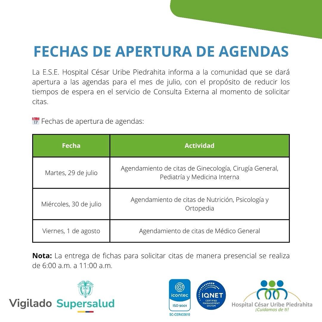 E.S.E. Hospital César Uribe Piedrahita tweet media