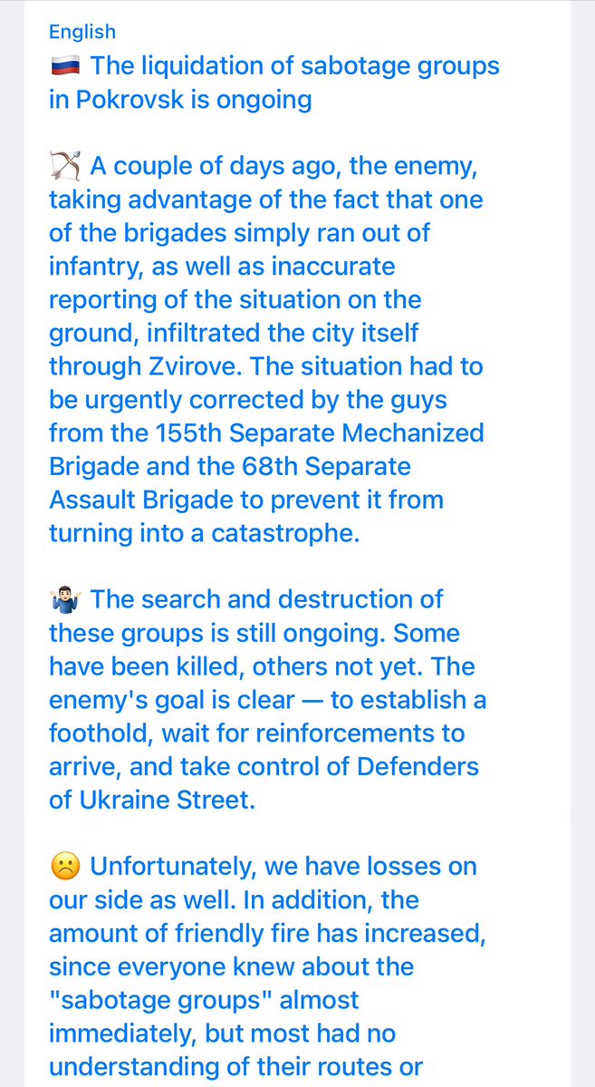 JulianRoepcke's tweet image. #Analyse
Zehn Monate sind vergangen, seit ich zuletzt in Pokrowsk war. Schon damals war die Lage schwierig – russische Truppen befanden sich nur etwa zehn Kilometer von der Stadtgrenze entfernt.
Seither hat sich die Situation erheblich verändert – leider ausschließlich zum…