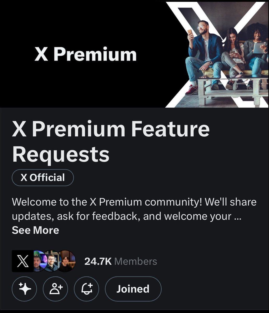 monetization_x's tweet image. If you’ve ever been banned from the X Premium Feature Requests community and would like to be invited back, let me know.