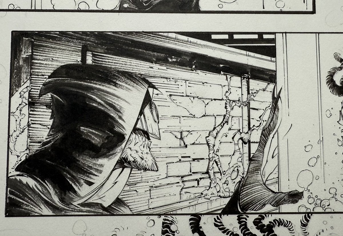 DHenriquesInks's tweet image. Look at this awesome @jonathanglapion brushwork WIP for THE CURSE OF SHERLEE JOHNSON.
And issue #2 comes out wednesday, let’s go!
#THECURSEOFSHERLEEJOHNSON #NOHOMEHERE #SHERLEEJOHNSON #BELIAFON #SPAWNUNIVERSE #DANIELHENRIQUES #JONATHANGLAPION #TODDMCFARLANE #SPAWN #IMAGECOMICS