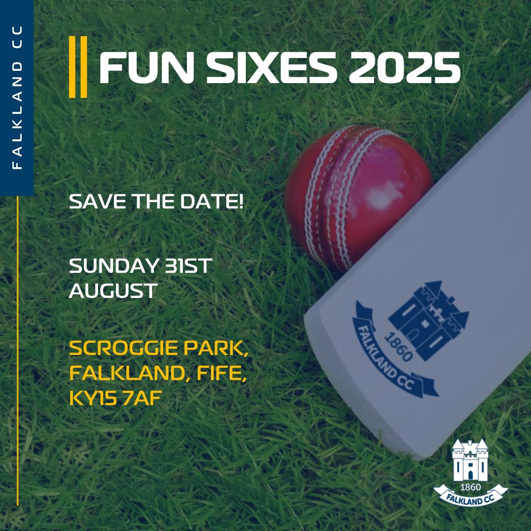 #FCC1860 Fun 6s 2️⃣0️⃣2️⃣5️⃣

📅 Sun 31 Aug | ⏰ From 11am
6-a-side, 45min games - No experience needed, just fun!

🍔 BBQ &amp; refreshments
📧 FCC1860@gmail.com (Subject: Fun 6s)
📱 DM us or call 07557528048

#CricketForAll #FunSixes #FCCFamily 💙💛