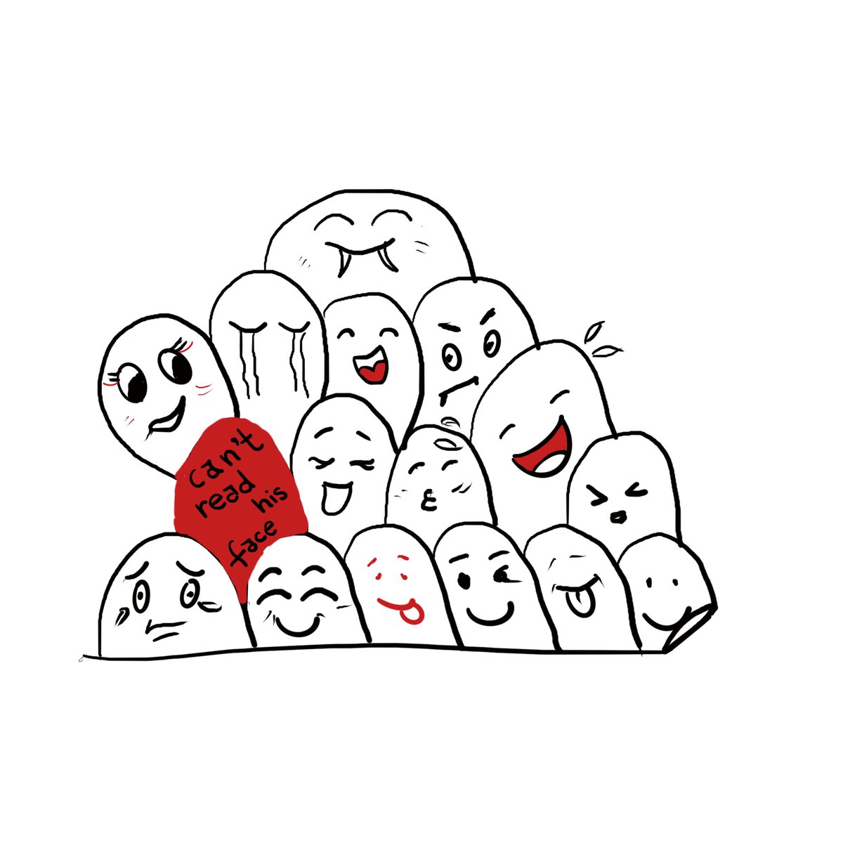 Qendressa's tweet image. The happy face with tears on the side it is literally me after I eat fruits.
Haha fructose addiction here 😭
#illustration #design #doodles