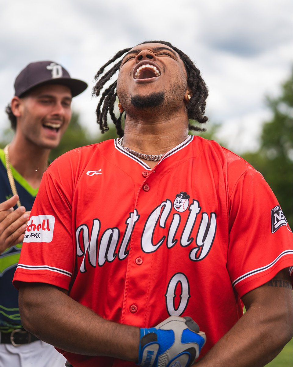 TheNECBL's tweet image. How we feelin’, Glenn?!
@danbwesterners' Glenn Green is your 2025 NECBL Home Run Derby winner 🙌 🏆
Shoutout to all our Home Run Derby participants 🫡
#TheNewEnglandLeague #NECBL
