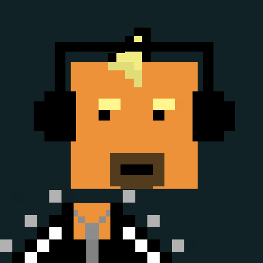 _bLOCKHeadz_'s tweet image. Yo, that jacket is tight, son. Ya mean 😉
Bitmap coming to life 🟧 bLOCKHeadz # 2/800