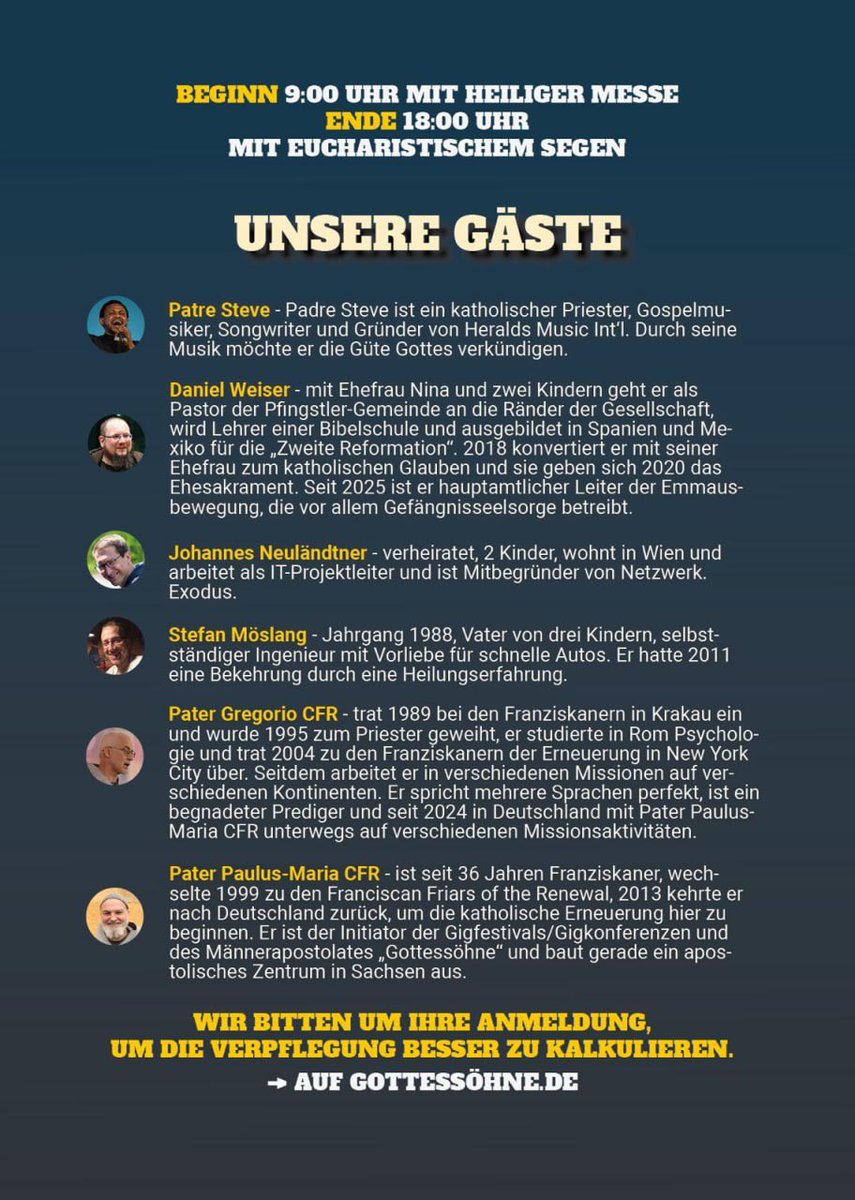 Sei ein Mann! Komm zur Männer-Konferenz nach Waghäusel am Samstag, 26.7.2025.