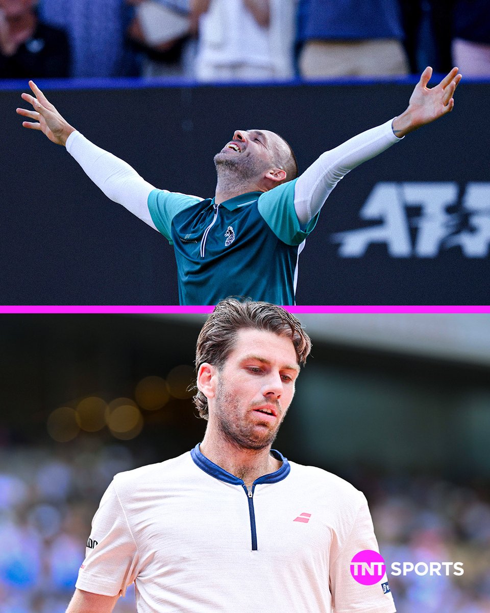 tntsports's tweet image. British No.2 Cameron Norrie and No.4 Daniel Evans are through to the Round of 32 at the @mubadalacitidc 🎾🇬🇧
Evans, a former champion in Washington, will be hoping to rediscover his winning 2023 form ✨