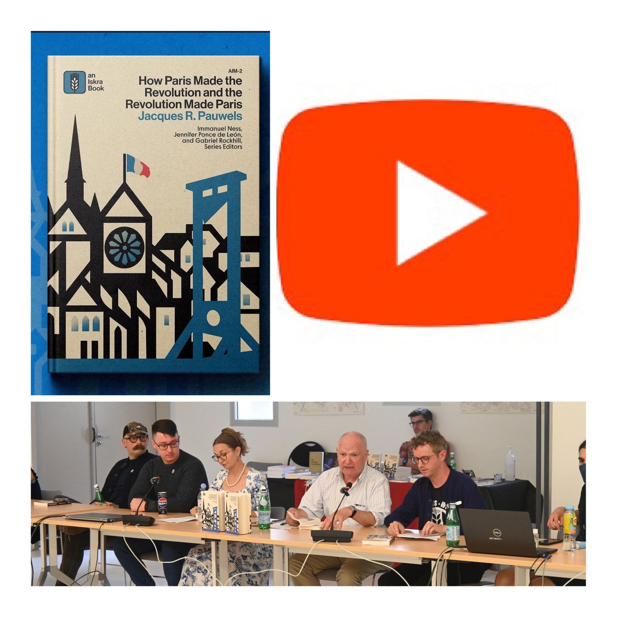 CTW_ATC's tweet image. 🚨ATTENTION🚨
Last week’s book launch for Jacques Pauwels’ “How Paris Made the Revolution and the Revolution Made Paris” is now available in-full on our YouTube channel! This is the second book in our Anti-Imperialist Marxism series with @iskrabooks.
youtu.be/1-Lf7FUc6Hk?si…