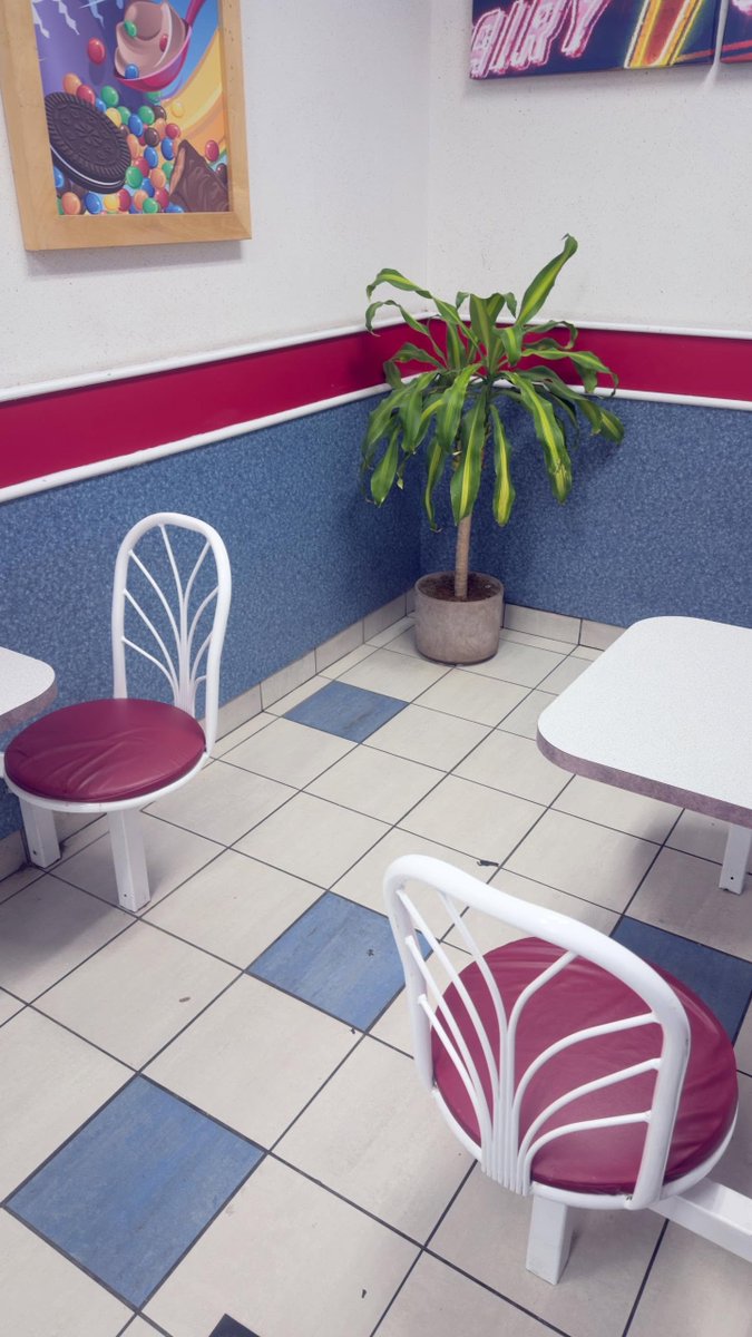 imPatrickT's tweet image. there's a dairy queen nearby that's never renovated and every time i walk in i feel like i'm visiting a millennial cultural heritage site