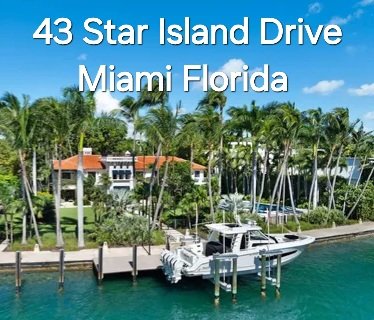 Rosie O'Donnell's former Home listed at 48 million has an accepted offer. 🌴🏖🌴 
#RosieODonnell #starisland #Miami