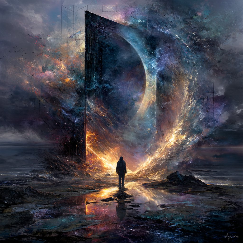 SlyverSoft's tweet image. 🎨✨ New drops for #TezosTuesday
Unveiling emotion, memory, and decay across time and textures.
4 artworks minted on Skurpy – each one tells its own story.
🖼️ The Silent Threshold - Open Edition - 1XTZ
🌀 Echoes Beyond the Horizon - Edition of 5 - 2XTZ
🎭 Beneath the Canvas - 1/1…