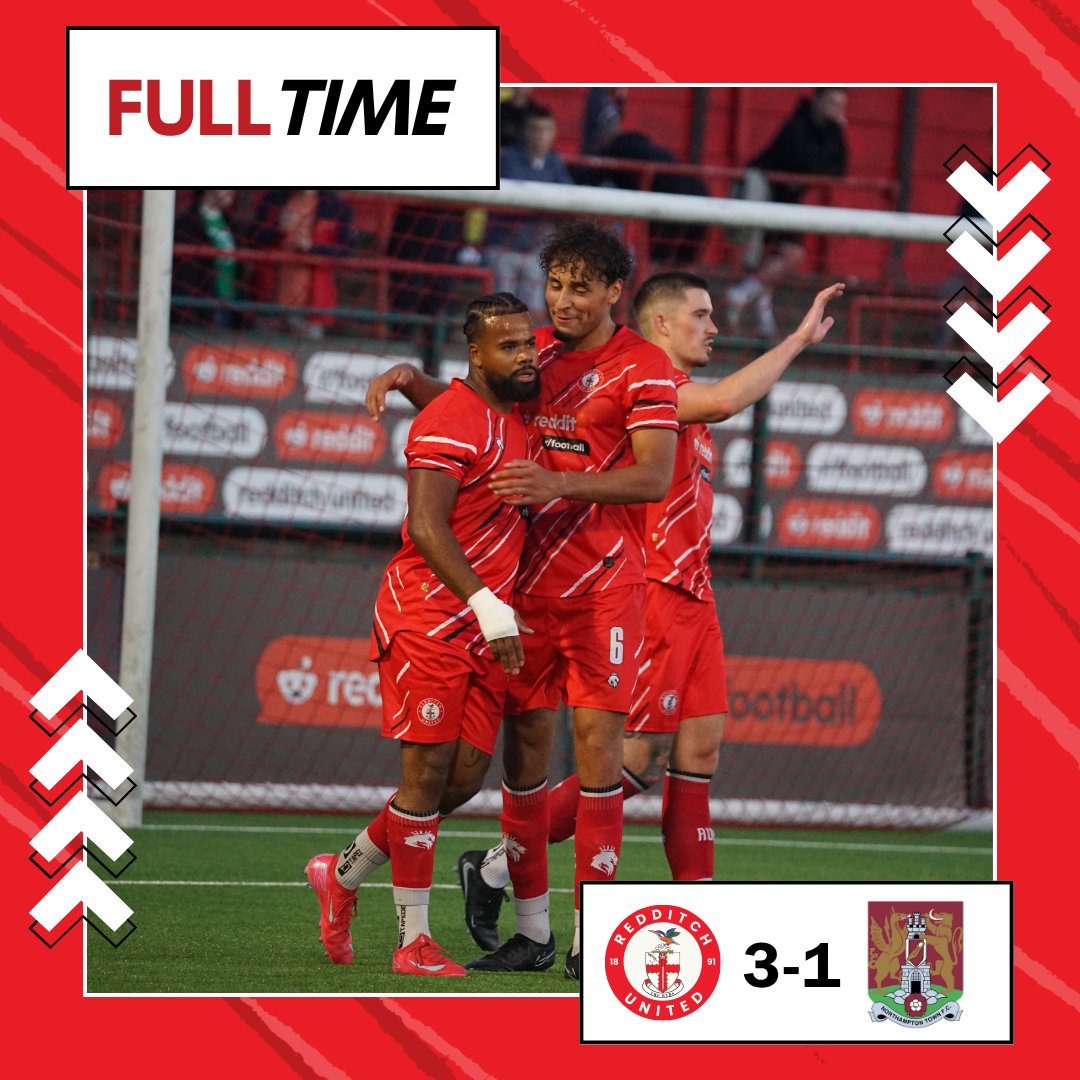 A comprehensive evening under the Valley lights against Northampton Town's Academy 🤝

3 more to go before the League campaign kicks off...

It's FREE ENTRY this Saturday 26th July, 3pm kick off, against Rugby Town at the Valley Stadium - see you there 🆓