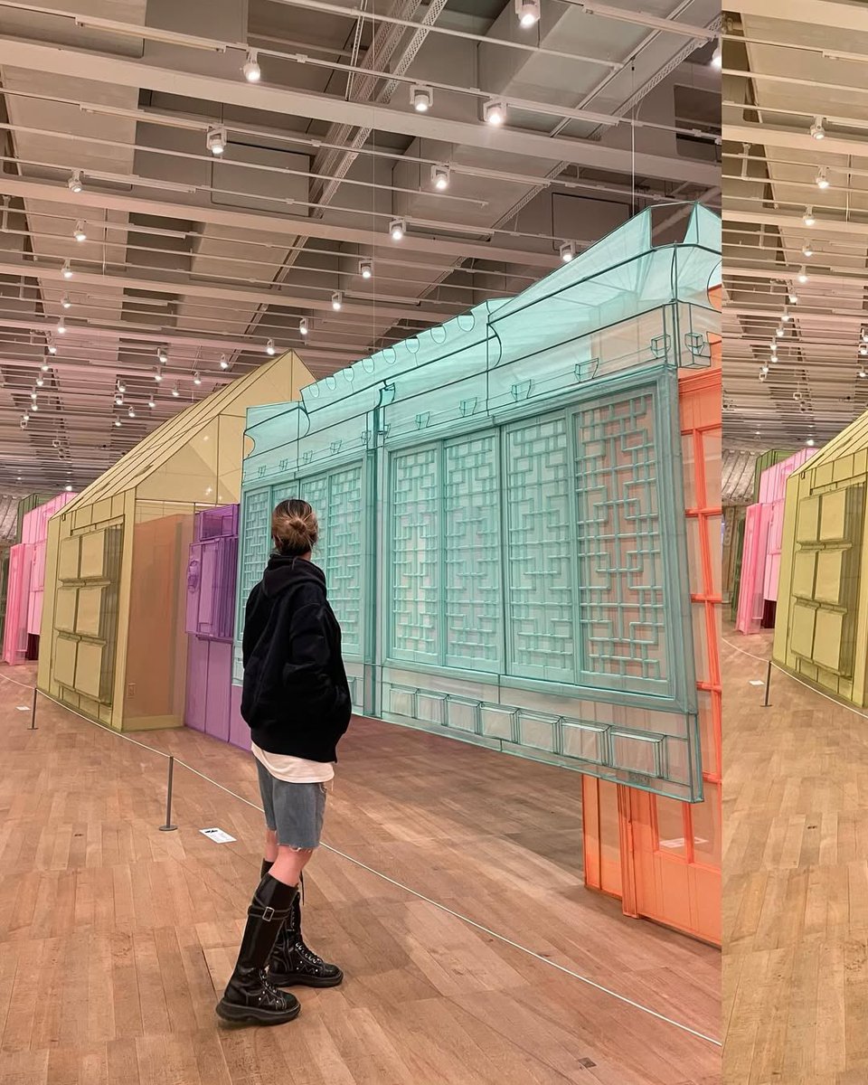 chunsiworld's tweet photo. (💌!) #coco 𝗽𝗼𝘀𝘁 𝗼𝗻 𝗜𝗚 ✧ 𝗍𝗋𝖺𝖽. [12.06.2025]

↳ DO HO SUH: Walk The House #tatemodern https://t.co/zzJ1B1ZmKR