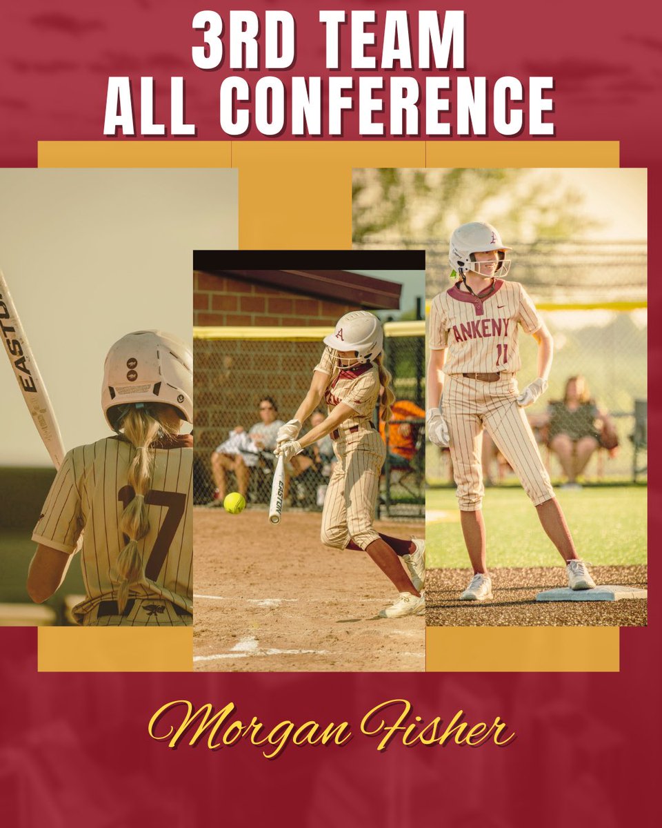 Congrats to Morgan Fisher on earning 3rd Team CIML All-Conference recognition!
