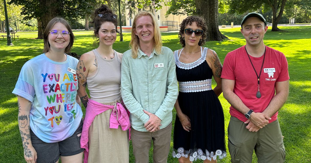 Fifteen Boise State alumni, faculty and students are involved with The Cabin’s camps, working as teaching writers, assistants, interns and more. The Cabin is an opportunity to share what they’ve learned at Boise State to the next generation of creative writers. <a href="/TheCabinLit/">The Cabin</a>
