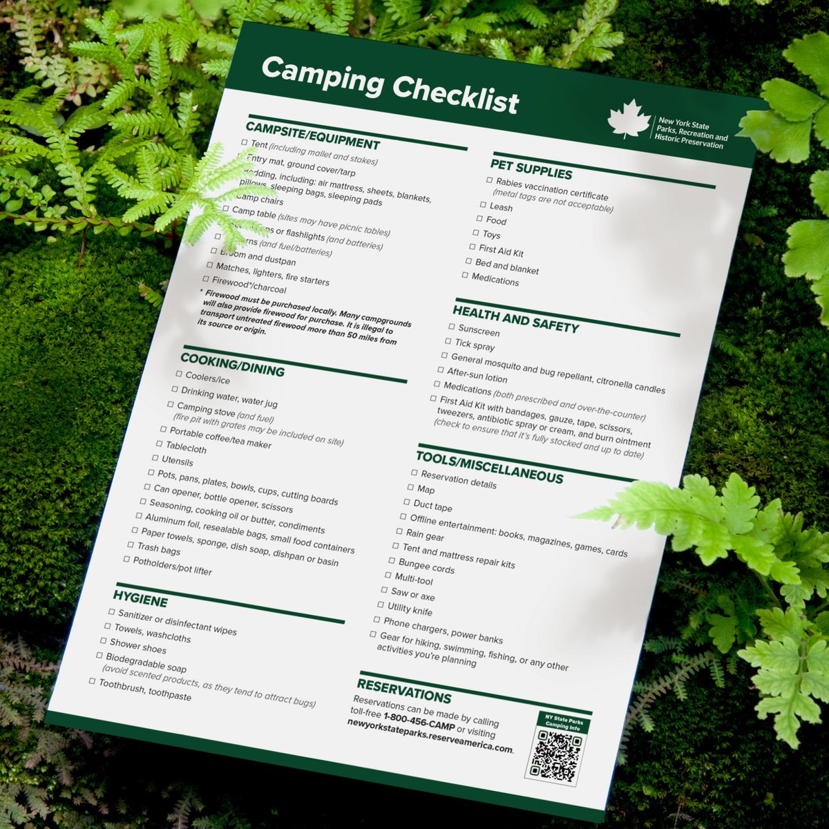 NYstateparks's tweet image. Don't be intimidated by camping! Our blog has your guide to getting out there, including a downloadable camping checklist to make your next trip smooth sailing. loom.ly/Va_n46E