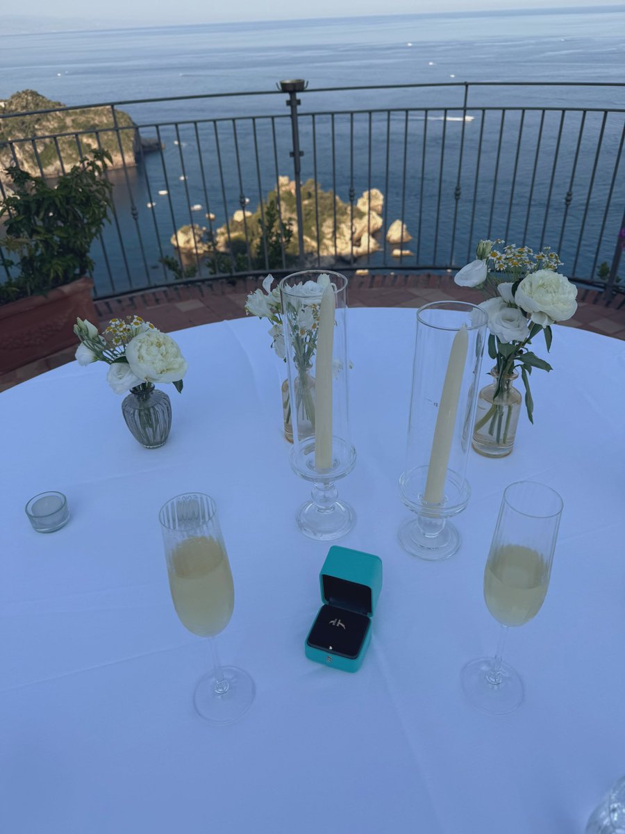 robbysoave's tweet image. Some personal news from my Sicily trip earlier this month, in case anyone missed it: I got engaged! 💍