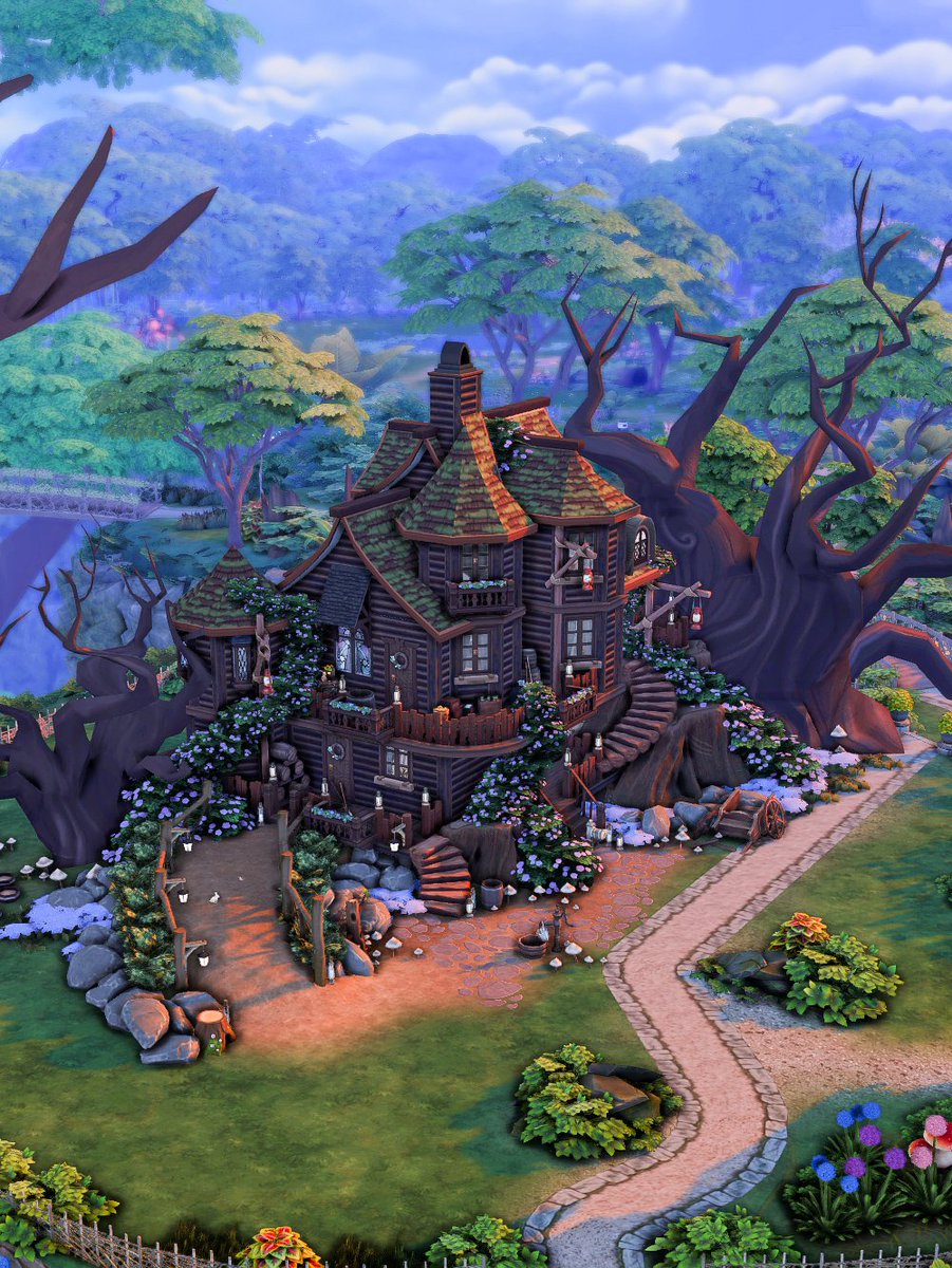 create4sims's tweet image. Old build but placed in Innisgreen 🧚♀️
#thesims4 #EAPartner
