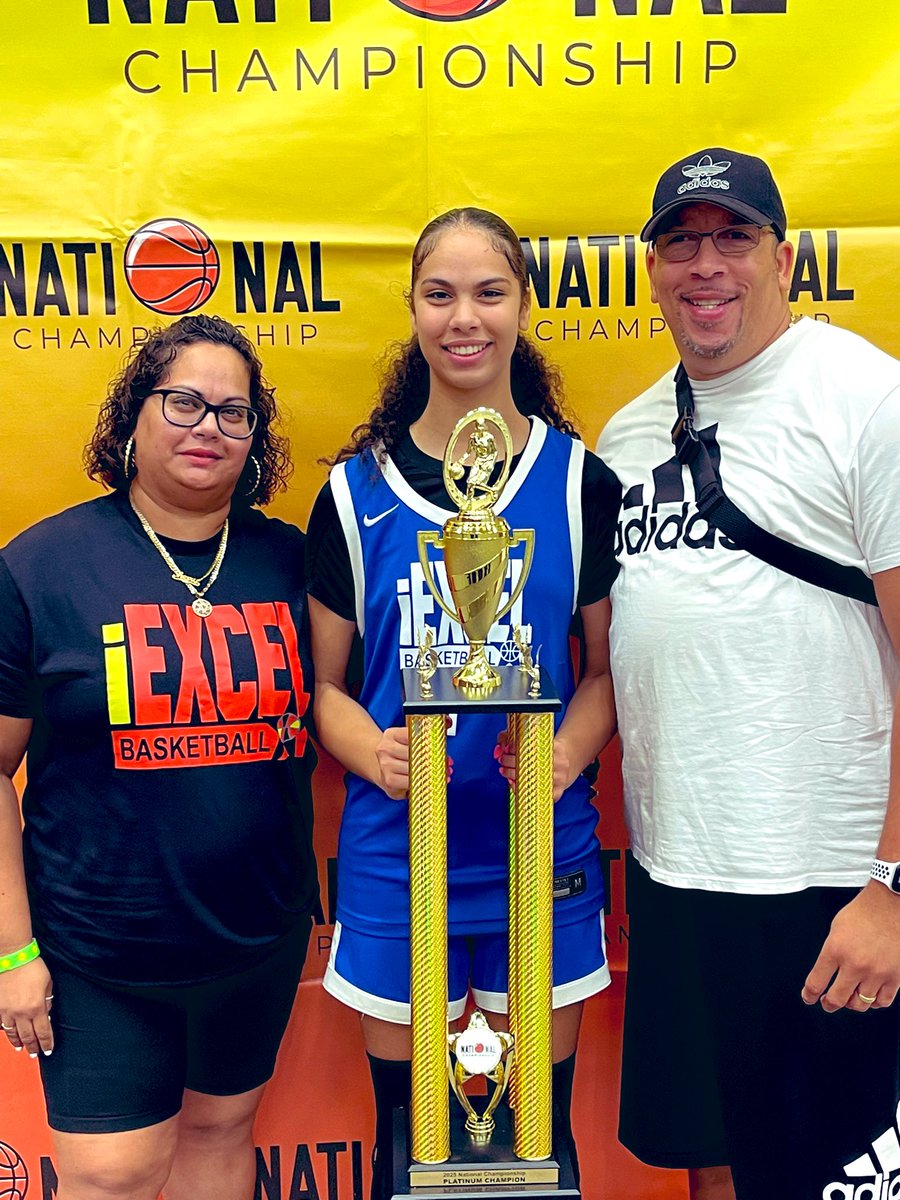 TristaWhitney07's tweet image. Great Way to end my last AAU season with the chip!! Thank you @CoachWalter2865 and my IEXCEL teammates it’s been a great ride. Also thank you to my amazing parents for the support and encouragement always. #1 IS OUT !!